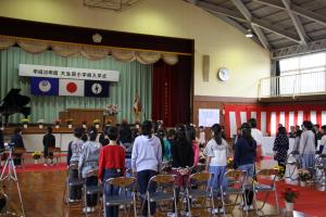 大生原小学校 入学式
