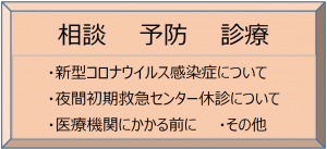 相談・予防・診療