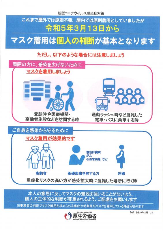 令和5年３月１３日から