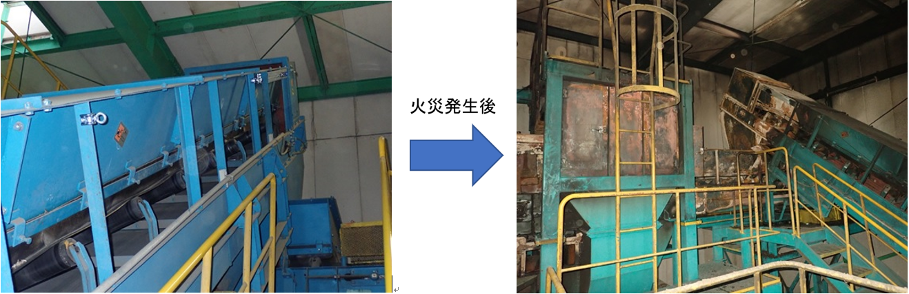 破砕物搬送コンベヤ