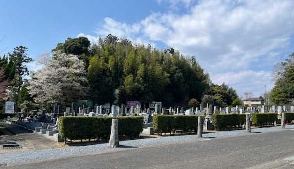潮来市公営墓地「ほりのうち霊園」全体写真