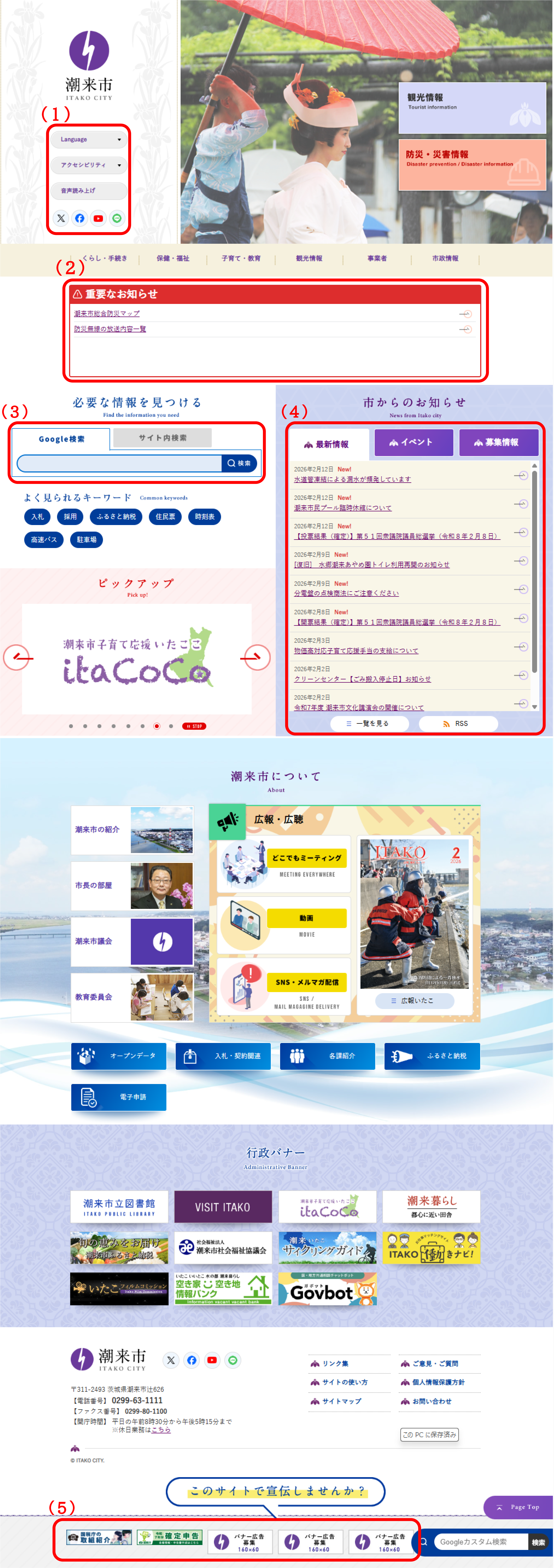 サイトの使い方