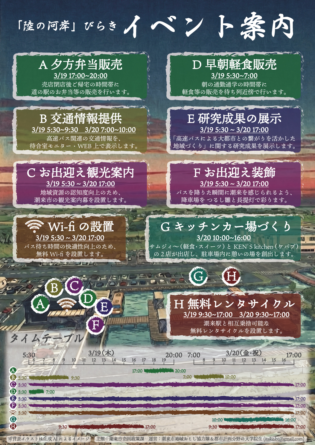 社会実験イベント案内