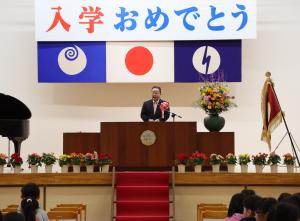 潮来小学校入学式