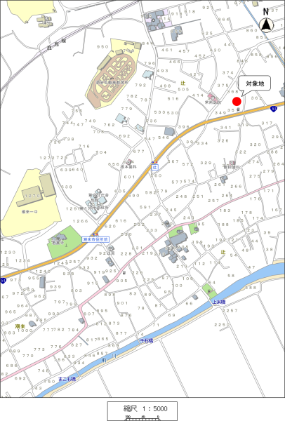 辻住宅跡地_位置図
